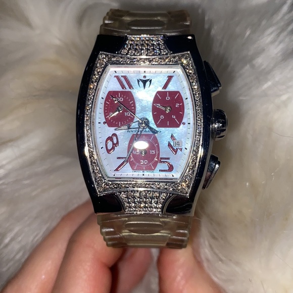 TECHNOMARINE TS21353 diamond chronograph watch - Picture 1 of 7